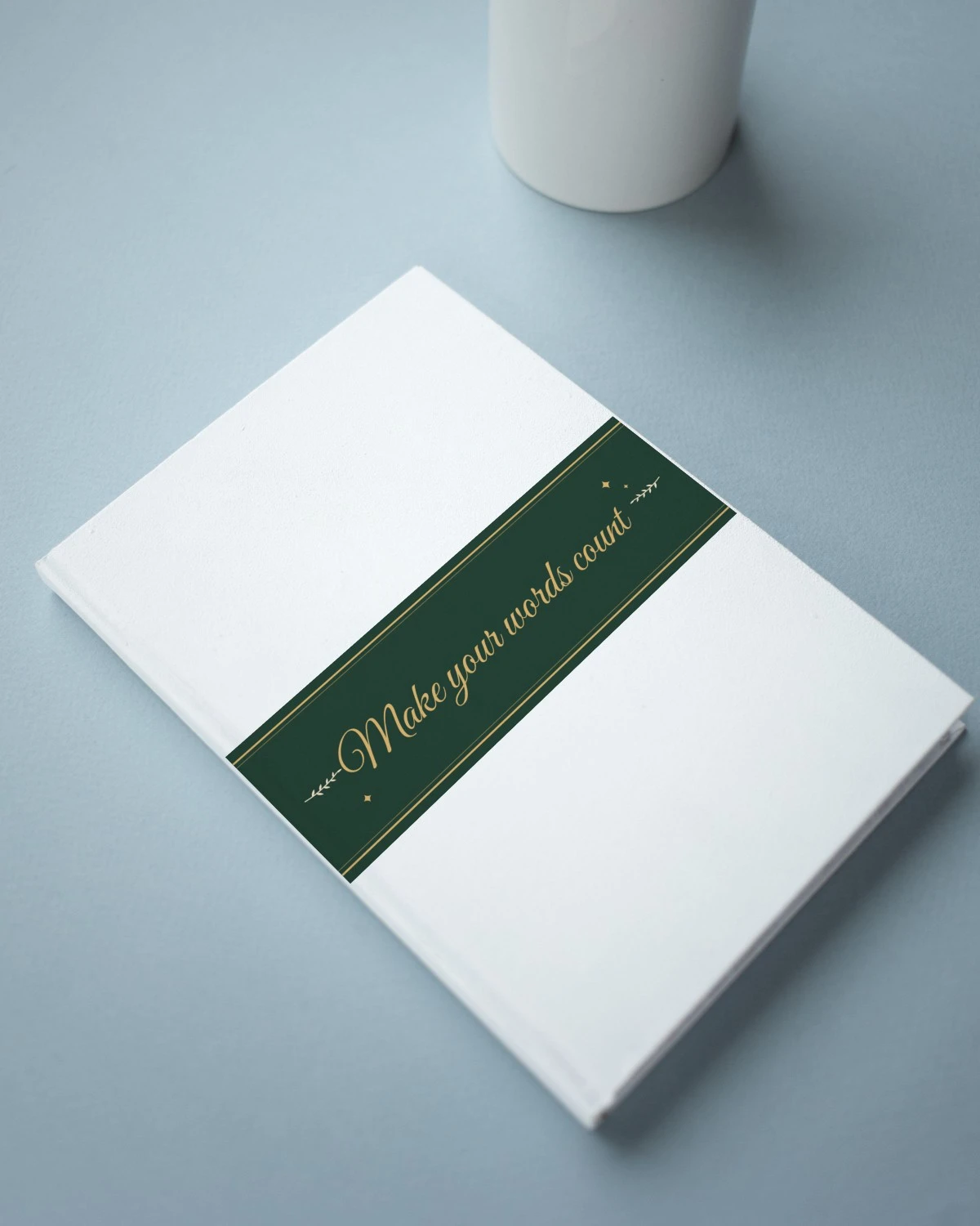 Pen with the "Make your words count." design