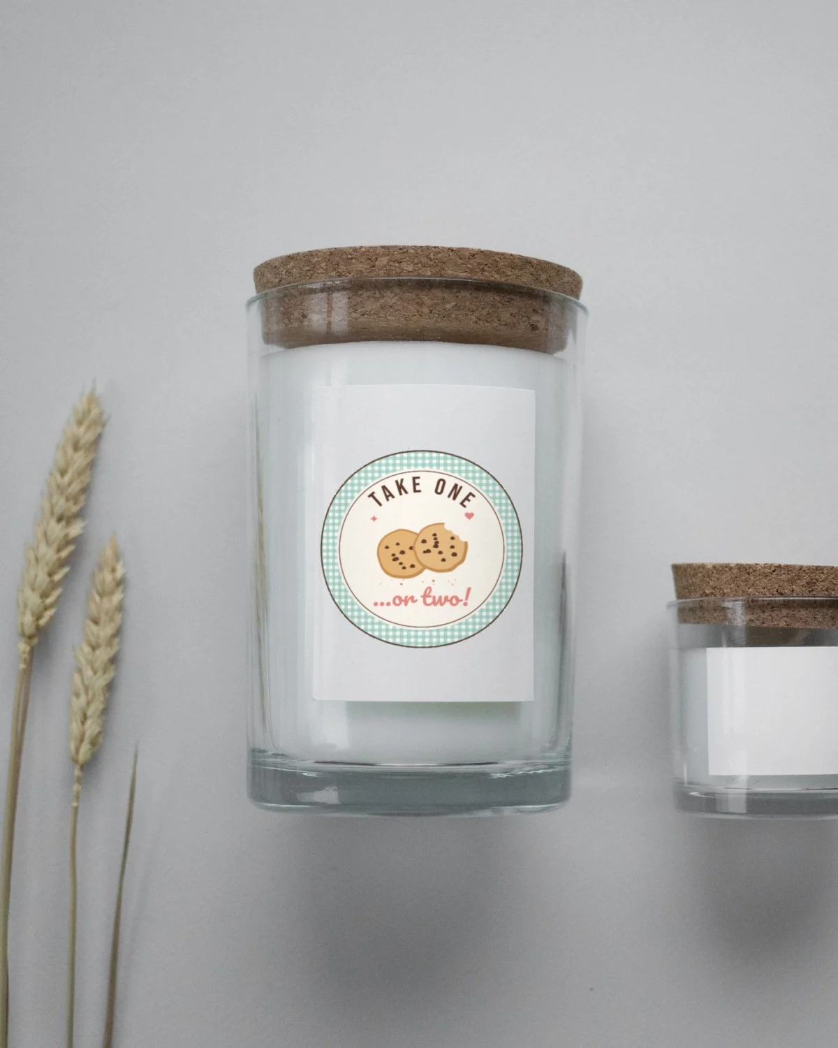 Cookie Jar with the "Take one… or two!" design